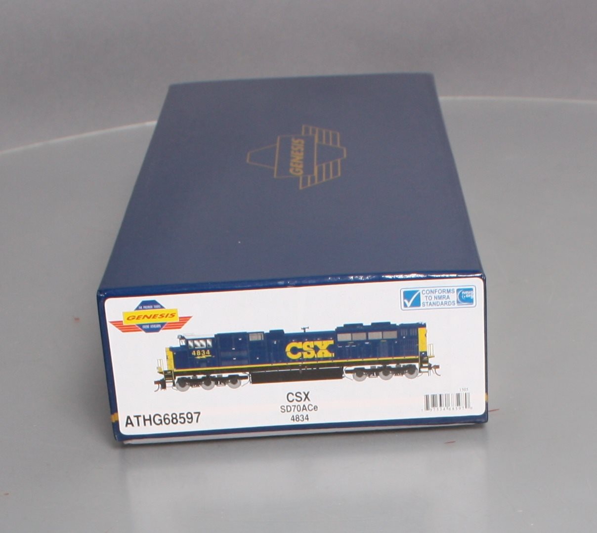 Athearn G68597 HO CSX/YN3 SD70ACe Heritage #4834