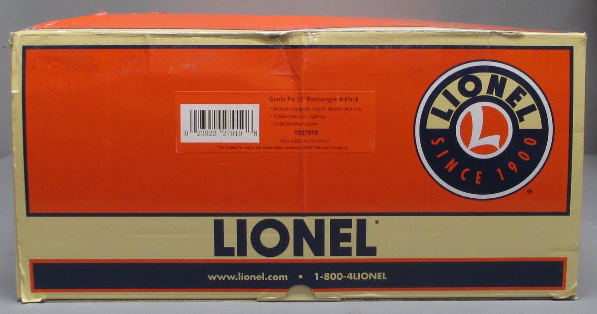 Lionel 1927010 O Gauge Santa Fe 21