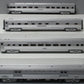 Lionel 1927010 O Gauge Santa Fe 21" Passenger Cars (Set of 4)