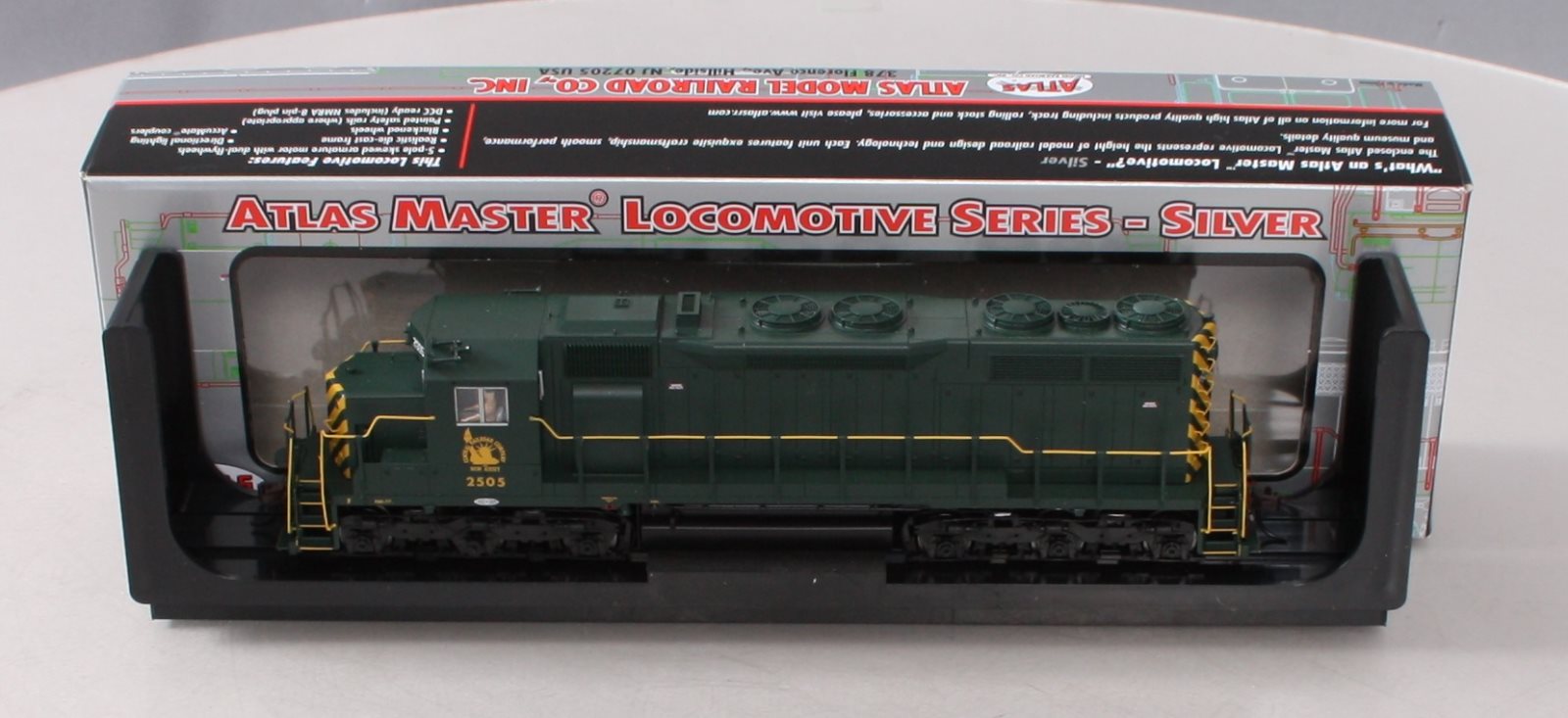 Atlas 10002748 HO Jersey Central SD-35 Diesel Locomotive #2505