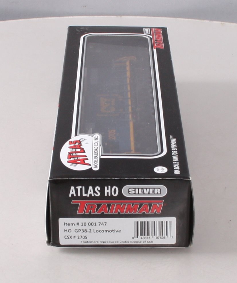 Atlas 10001747 HO CSX EMD GP38-2 Diesel Engine #2705