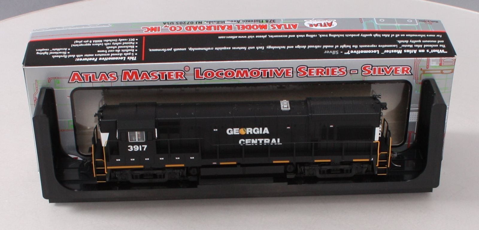 Atlas 10002183 HO Georgia Central U23B High Nose Locomotive #3917