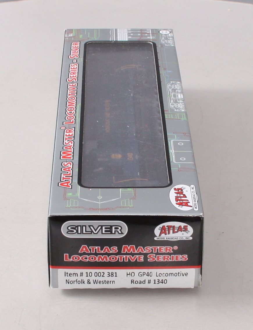 Atlas 10002381 HO Norfolk & Western GP40 High Nose Diesel Locomotive #1340