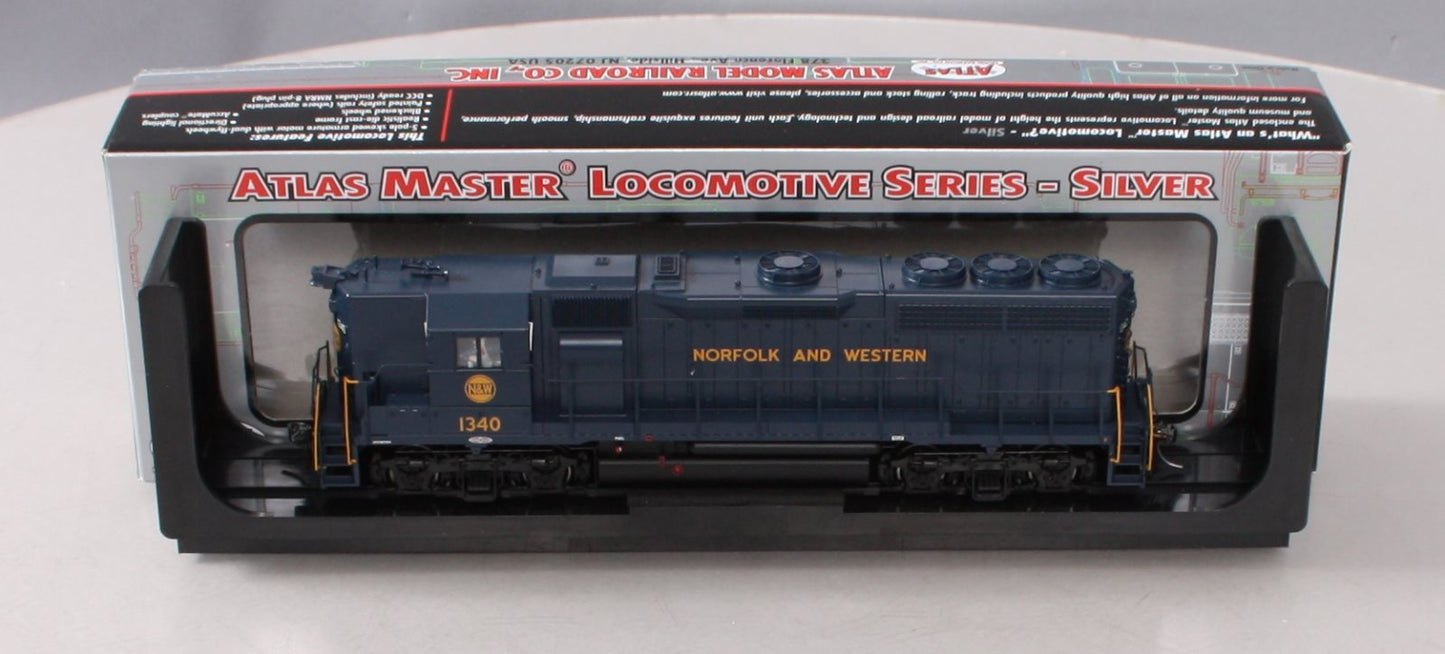 Atlas 10002381 HO Norfolk & Western GP40 High Nose Diesel Locomotive #1340