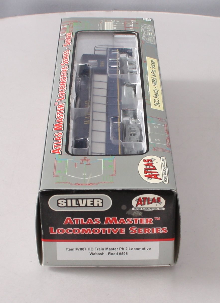 Atlas 7887 HO Trainmaster Phase 2, WAB #598