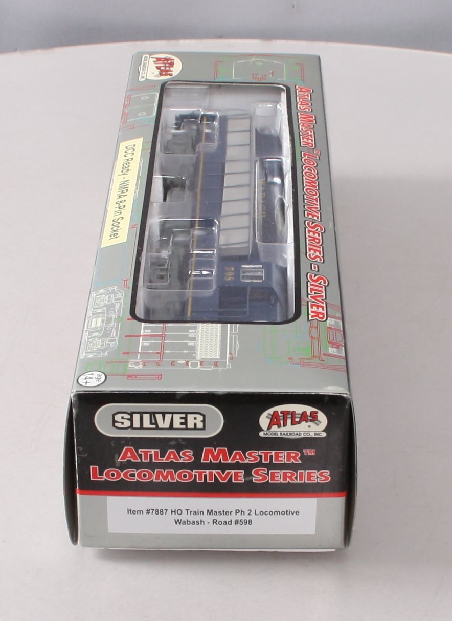 Atlas 7887 HO Trainmaster Phase 2, WAB #598