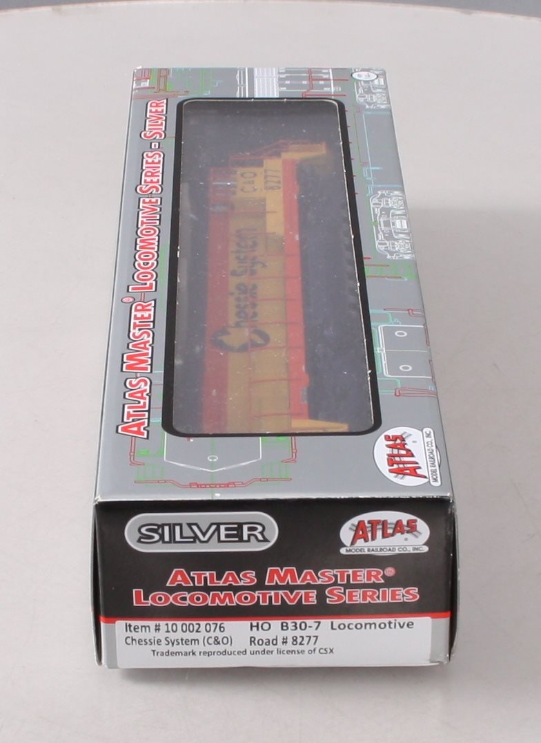 Atlas 10002076 HO Chessie System/C&O GE B30-7 Phase 1 Low-Nose Diesel #8277