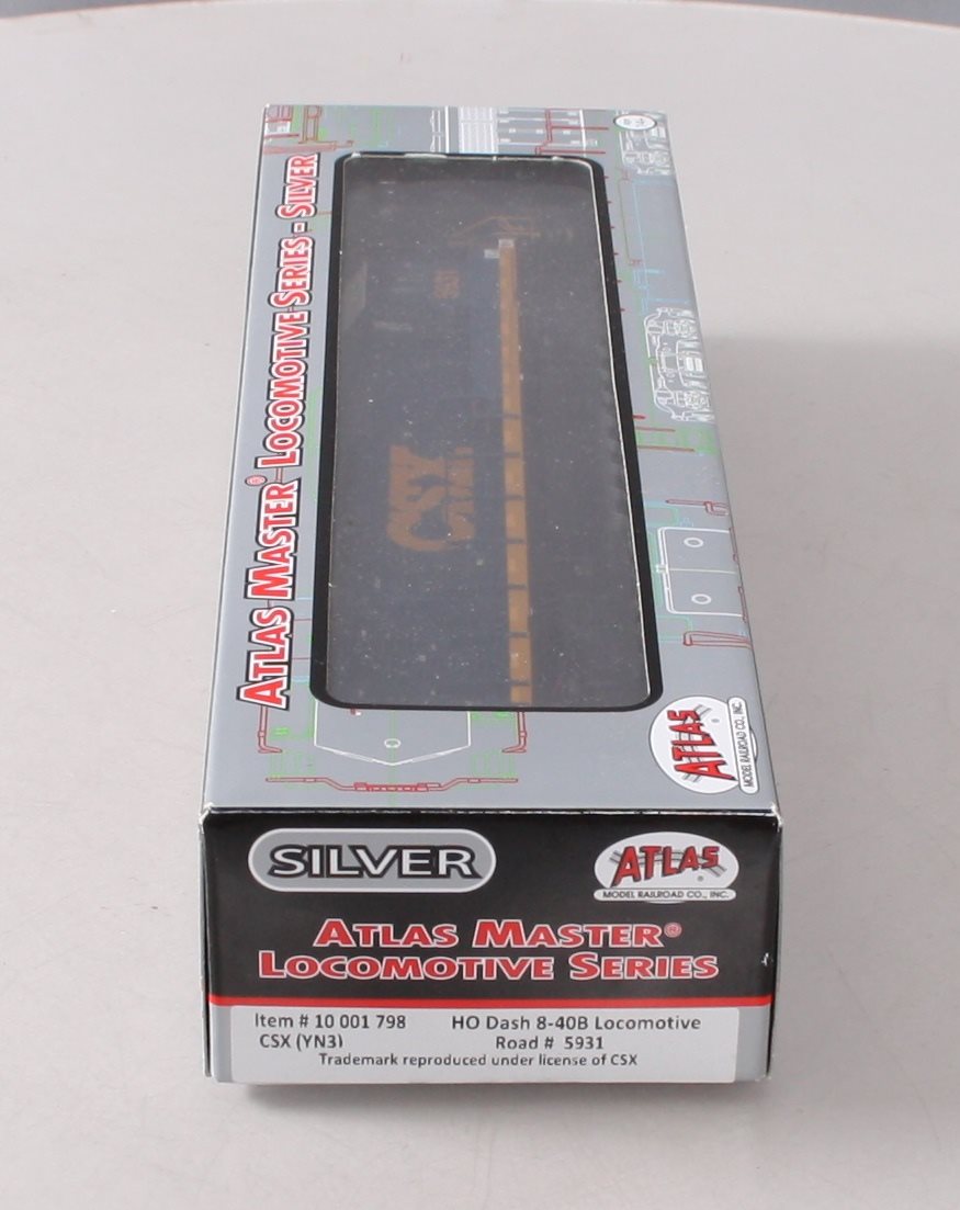 Atlas 10001798 HO CSX GE DASH 8-40B #5931