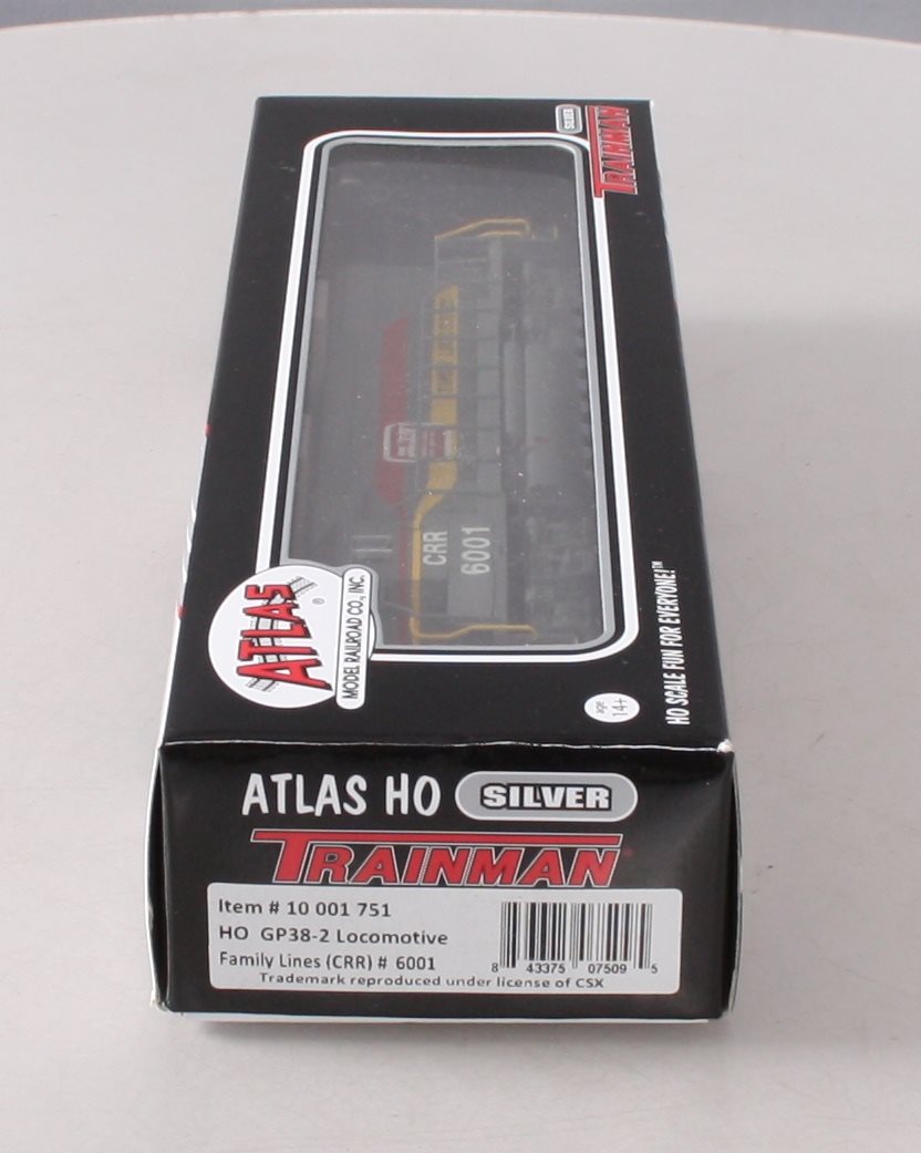 Atlas 10001751 HO Family Lines System CRR EMD GP38-2 Diesel Engine #6001