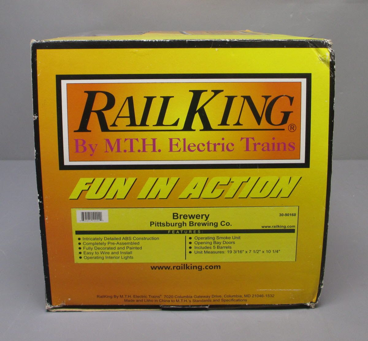 MTH 30-90168 Pittsburgh Brewing Co. Brewery w/Operating Smoke
