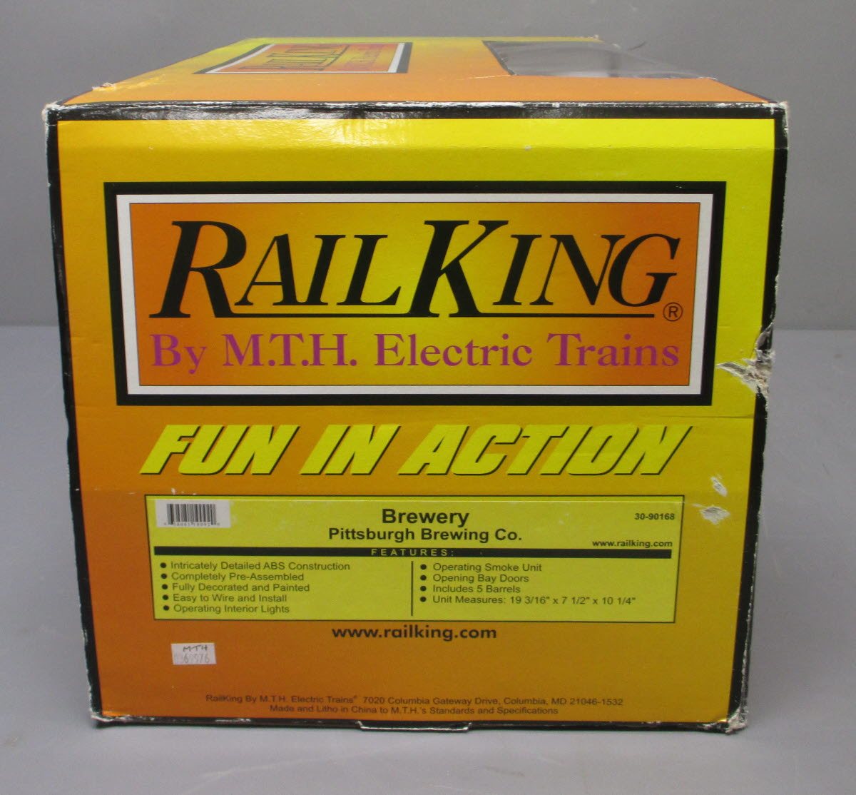 MTH 30-90168 Pittsburgh Brewing Co. Brewery w/Operating Smoke