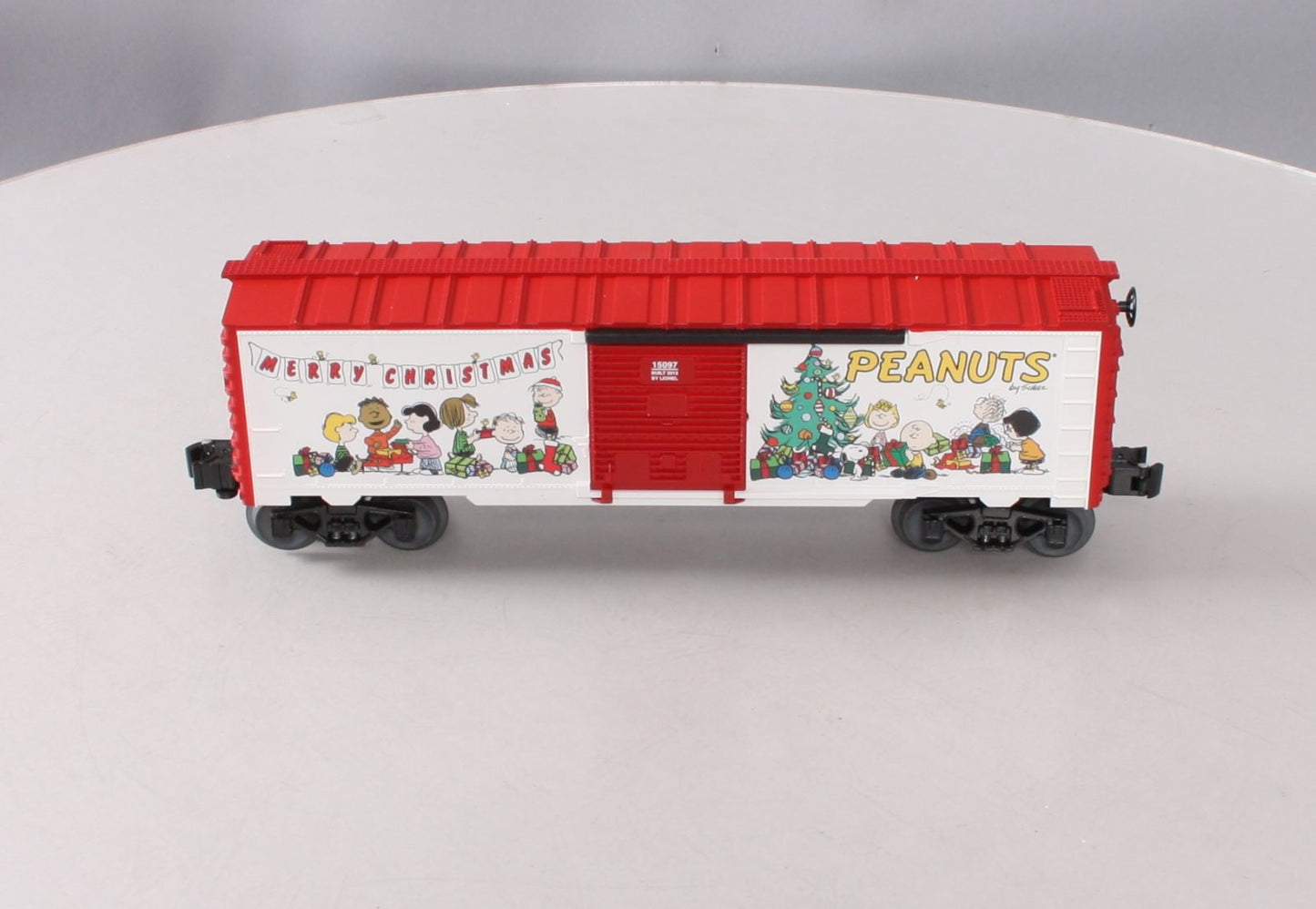Lionel 6-15097 O Gauge USA/Peanuts Christmas Boxcar