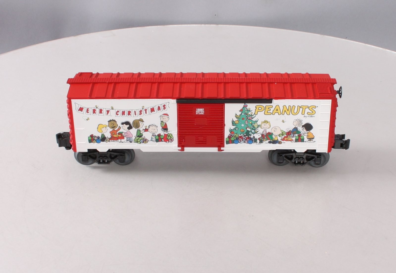Lionel 6-15097 O Gauge USA/Peanuts Christmas Boxcar