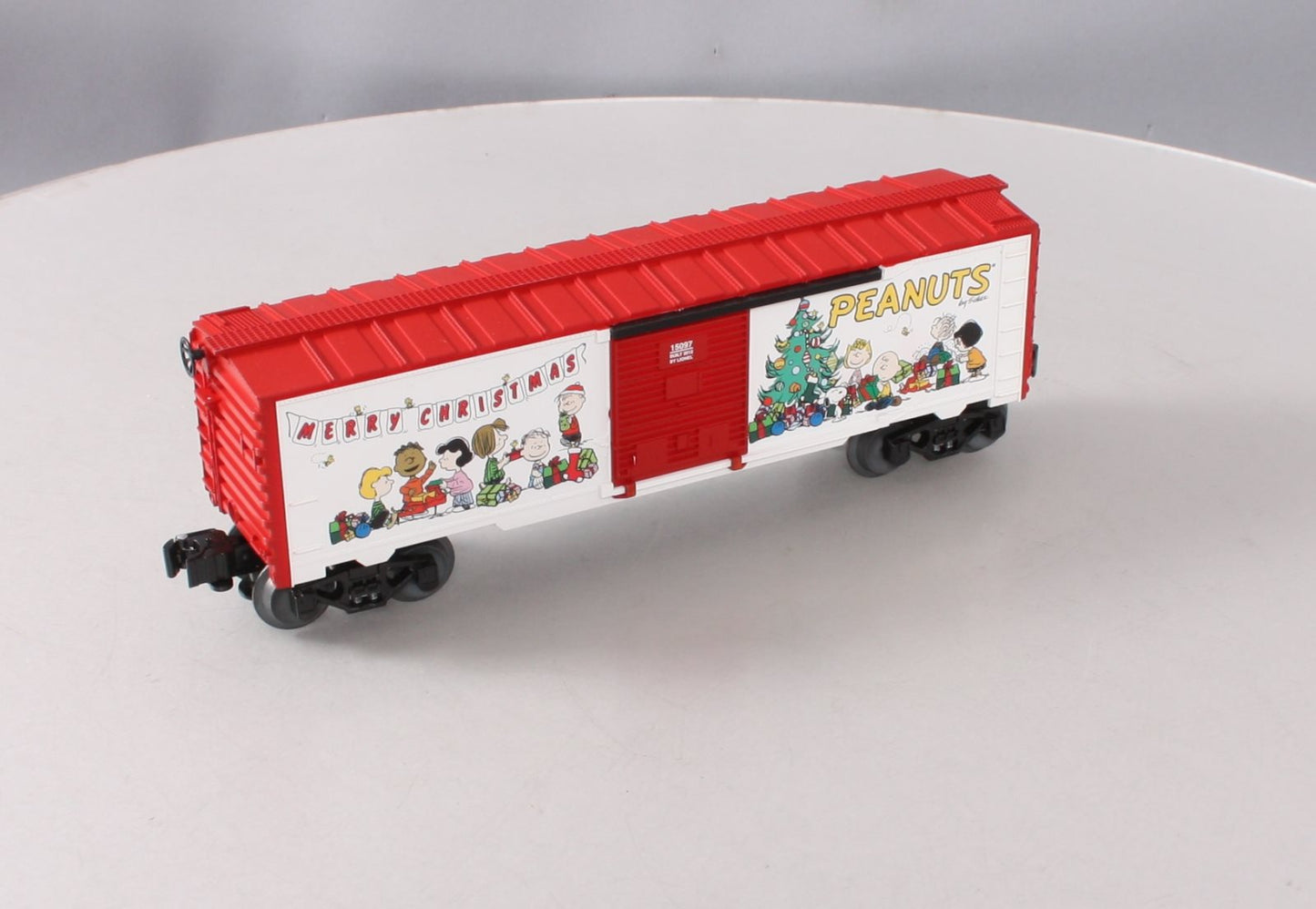 Lionel 6-15097 O Gauge USA/Peanuts Christmas Boxcar