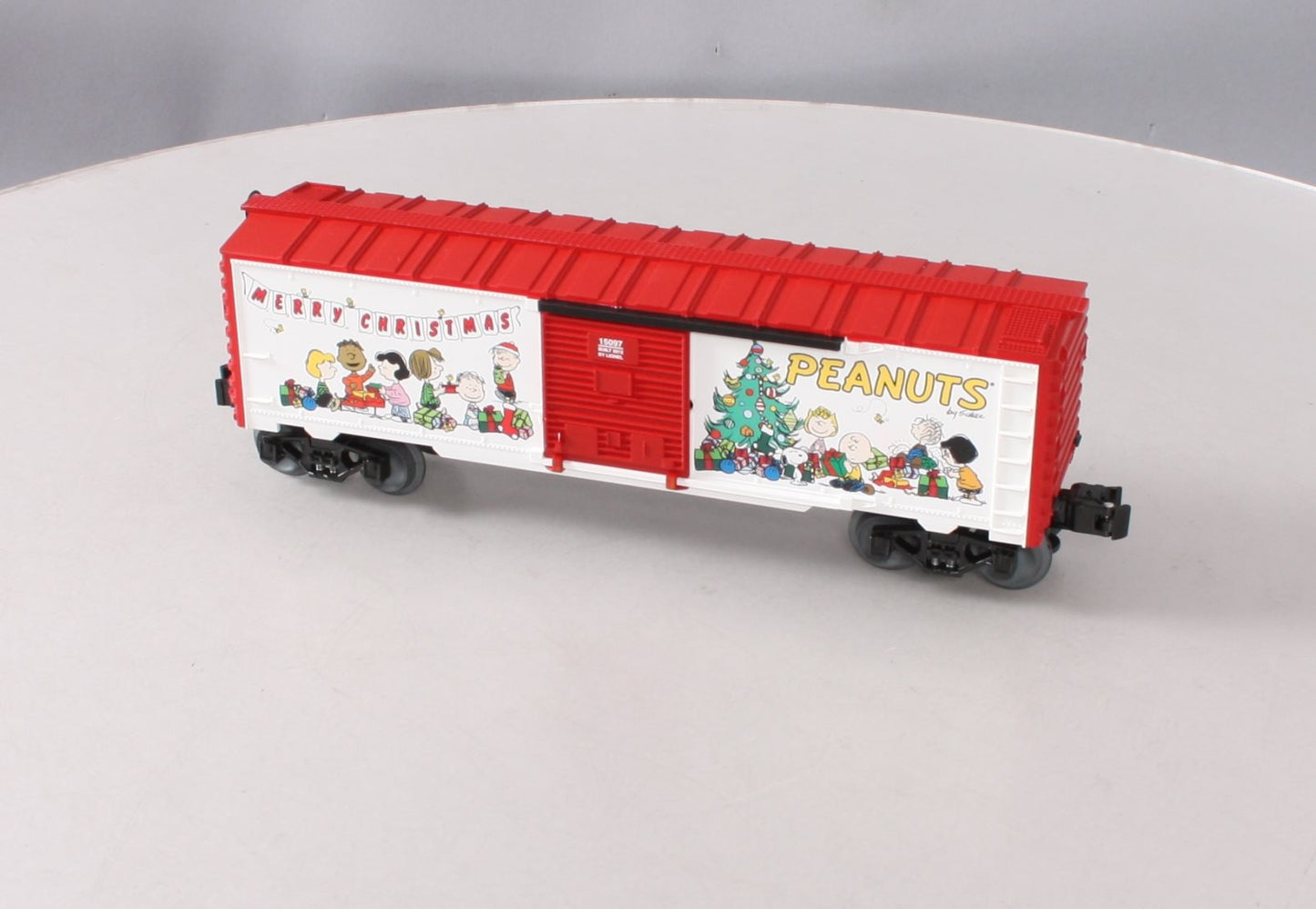 Lionel 6-15097 O Gauge USA/Peanuts Christmas Boxcar