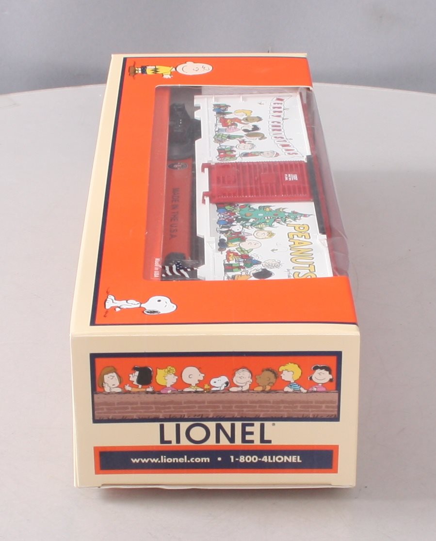 Lionel 6-15097 O Gauge USA/Peanuts Christmas Boxcar