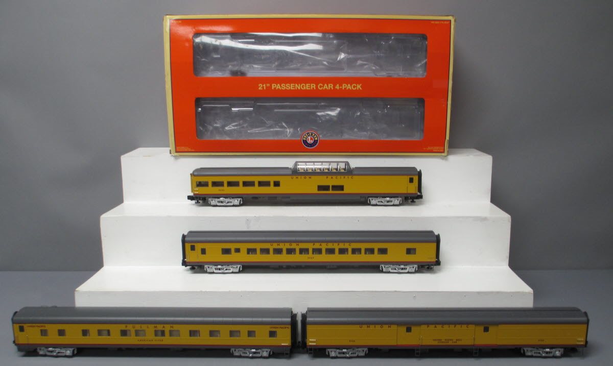 Lionel 6-85360 Union Pacific Challenger 21'' 4 Car Passenger Pack
