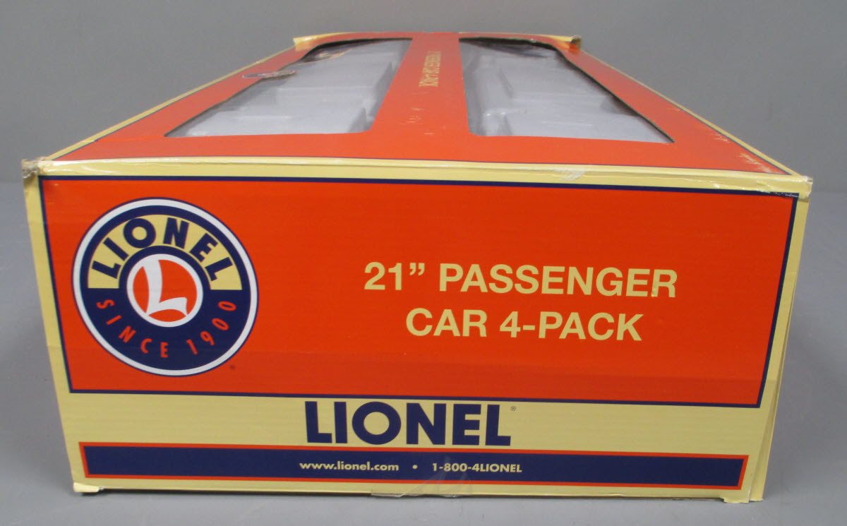Lionel 6-85360 Union Pacific Challenger 21'' 4 Car Passenger Pack