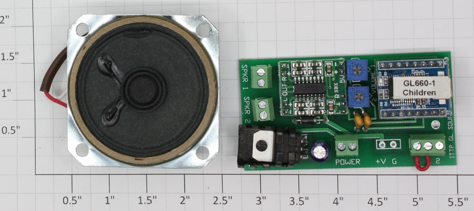 Acme GL660-1 ITTP GL Soundsystem (2017) Children With 8 Ohm Speaker