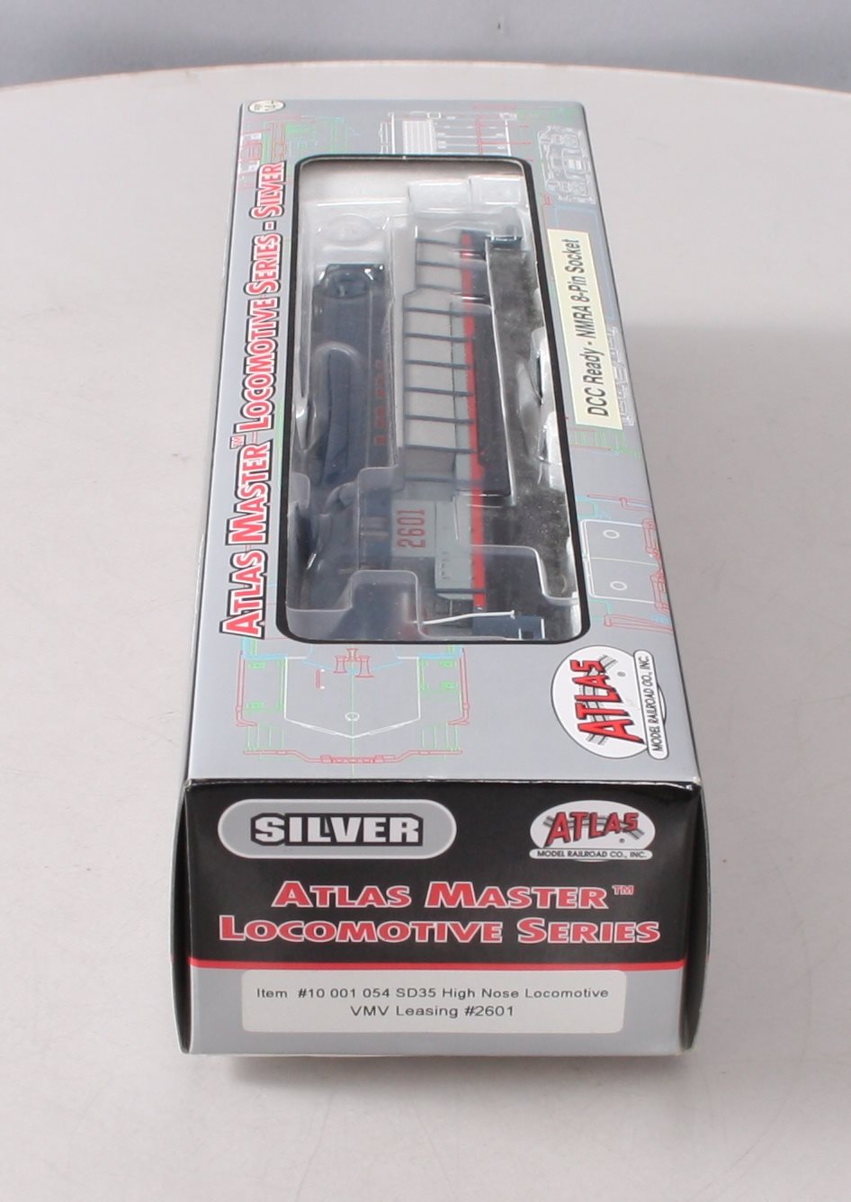 Atlas 10001054 HO Silver VMV Leasing SD35 Locomotive #2601