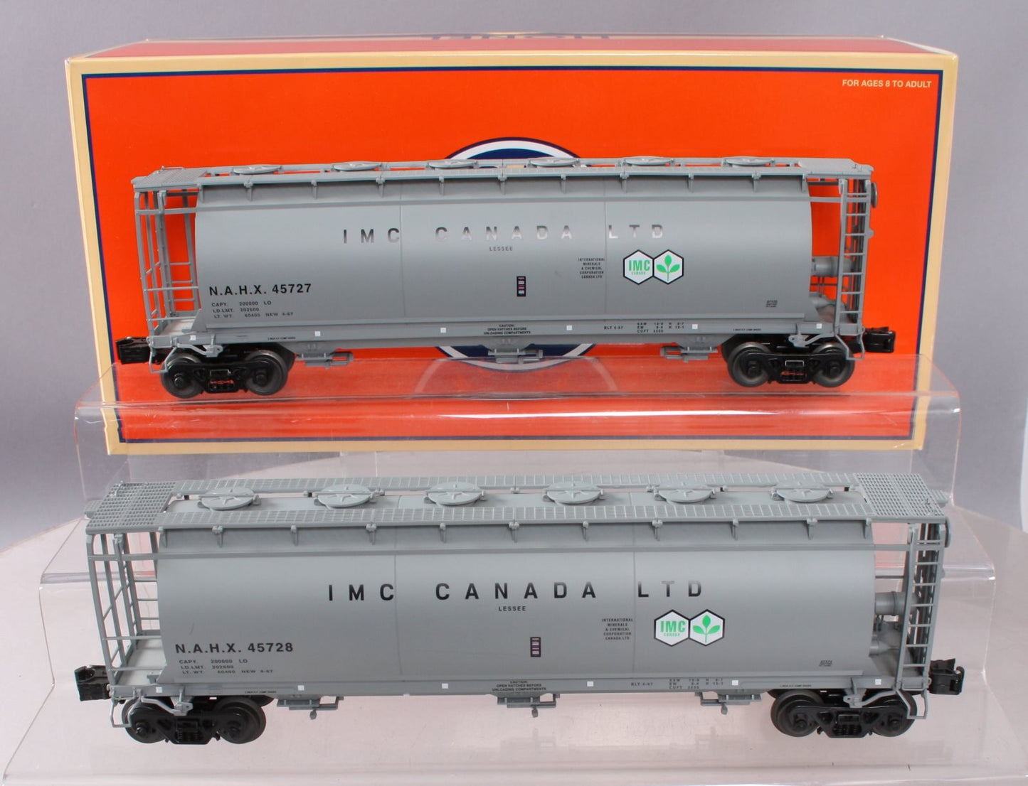 Lionel 6-21888 IMC Canada Hopper Car (Set of 2)