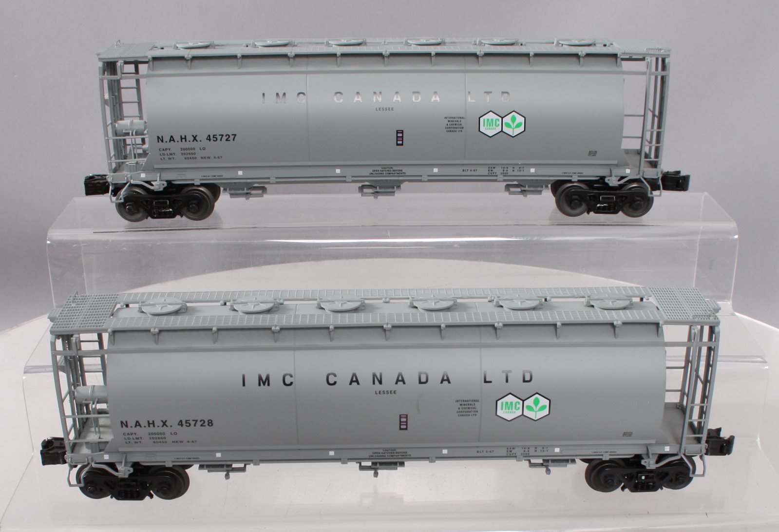 Lionel 6-21888 IMC Canada Hopper Car (Set of 2)