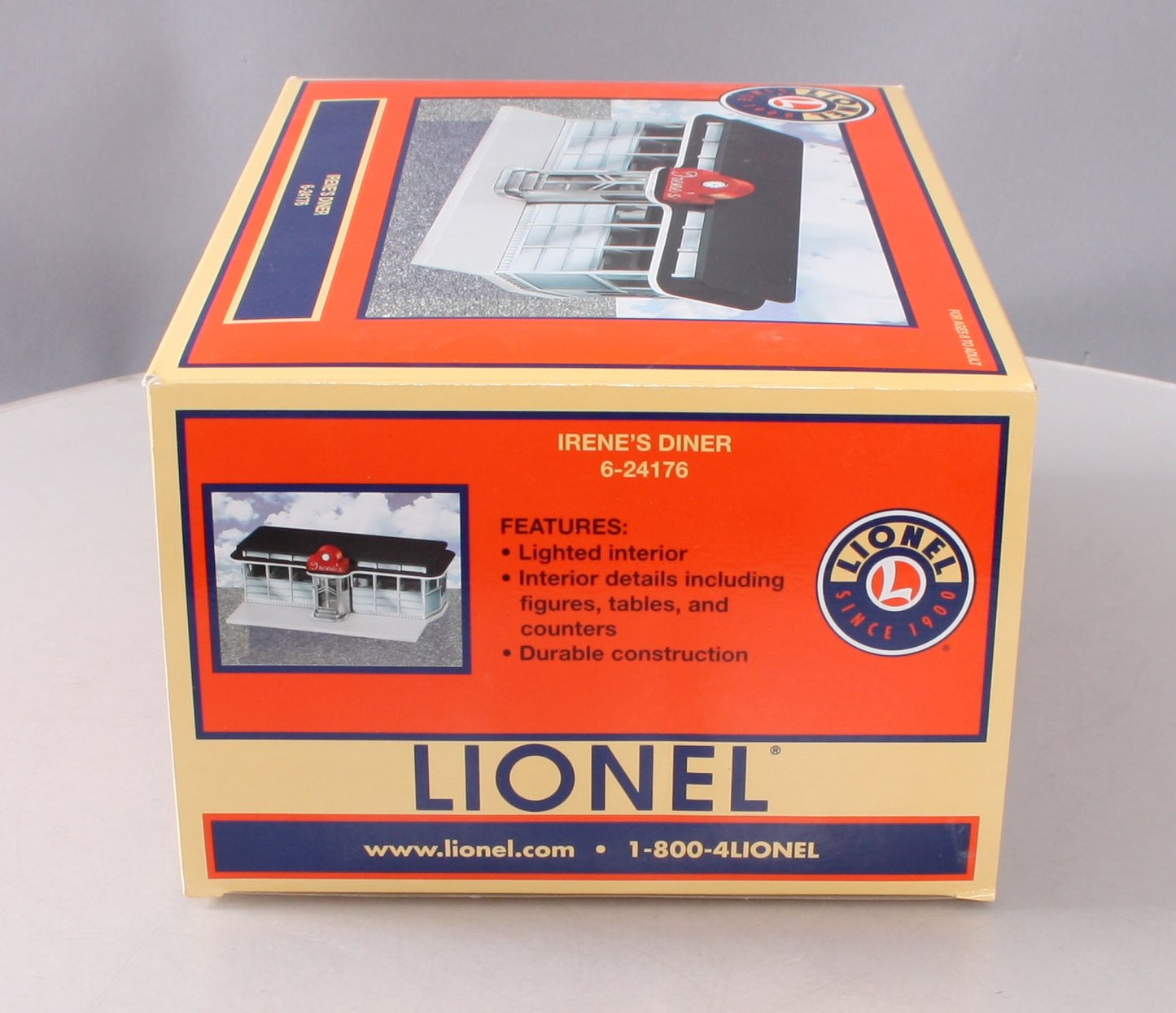 Lionel 6-24176 O Gauge Irene's Diner Illuminated