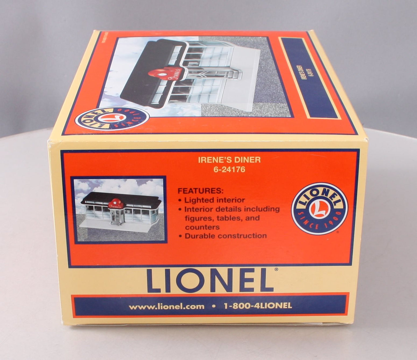 Lionel 6-24176 O Gauge Irene's Diner Illuminated