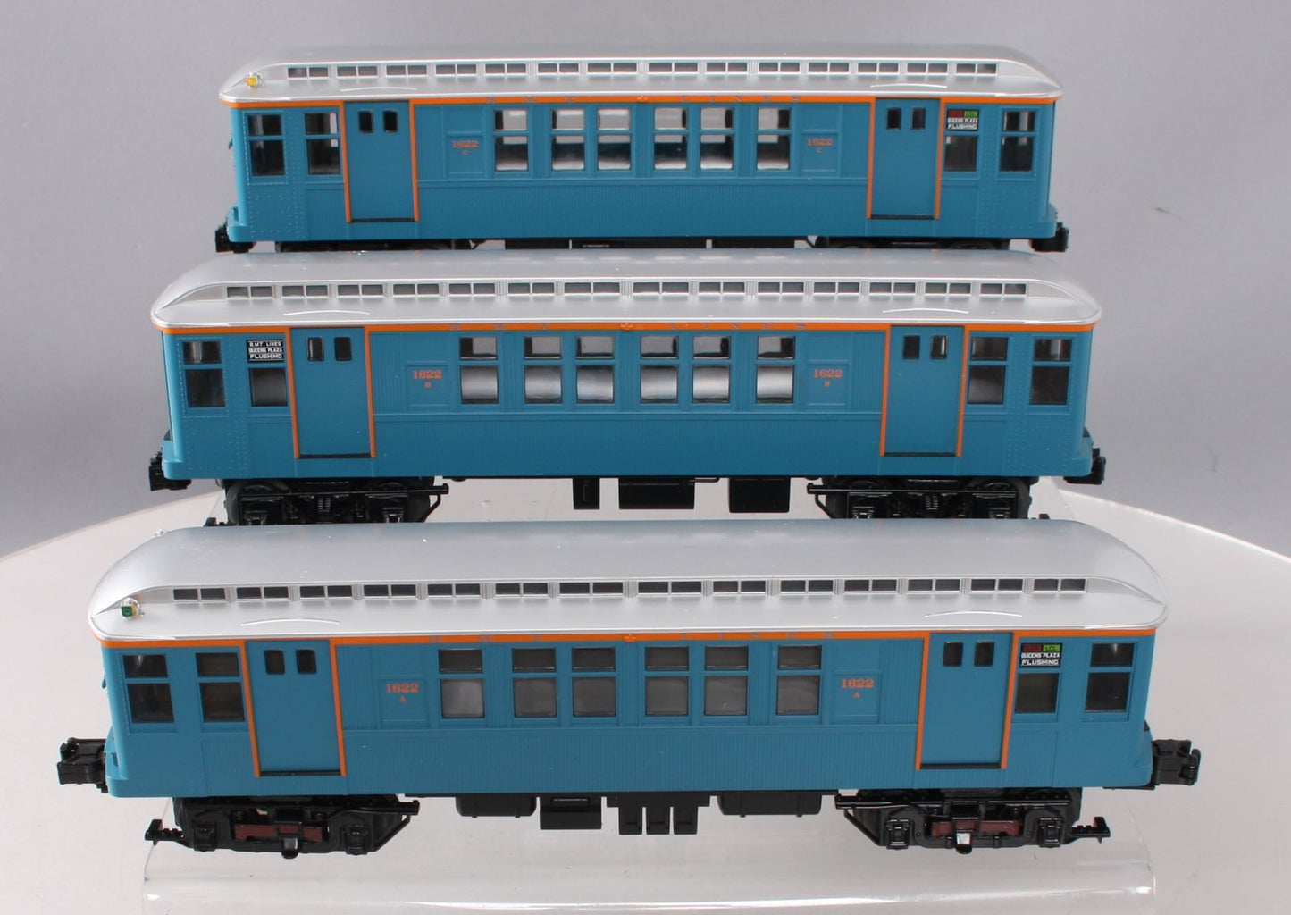 MTH 30-2760-1 O New York Transit Q Type Subway Set w/Proto-Sound 2.0 (Set of 3)