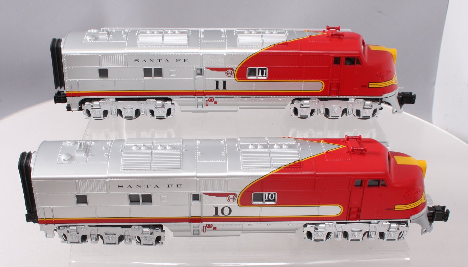 MTH 30-2968-1 Santa Fe E-3 AA Diesel Engine Set w/PS2 #10/11