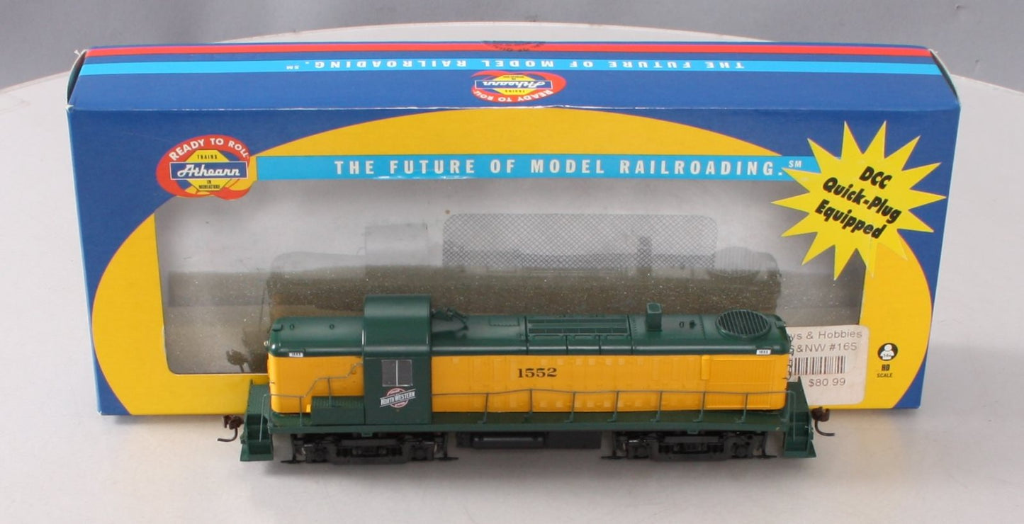 Athearn 94096 HO Chicago & North Western Alco RS-3 Diesel Locomotive #1552