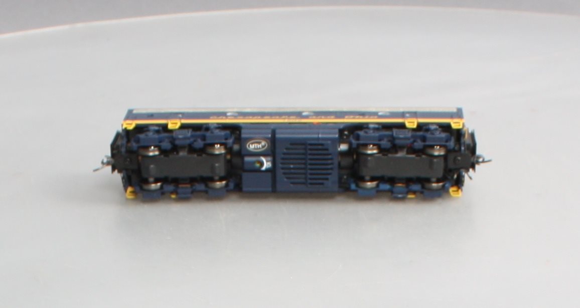 MTH 80-2110-1 Chesepeake & Ohio F-7 Diesel Locomotive B-Unit #7509