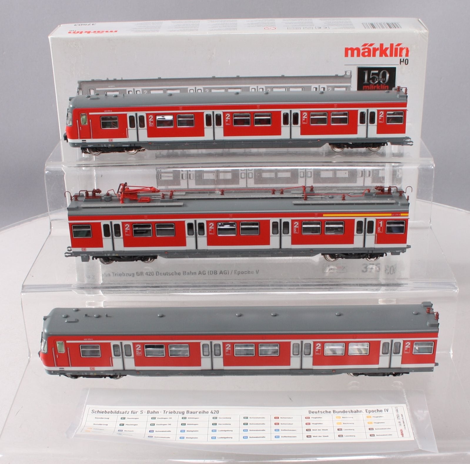 Marklin 37503 CL 420 Rail Car Train DB