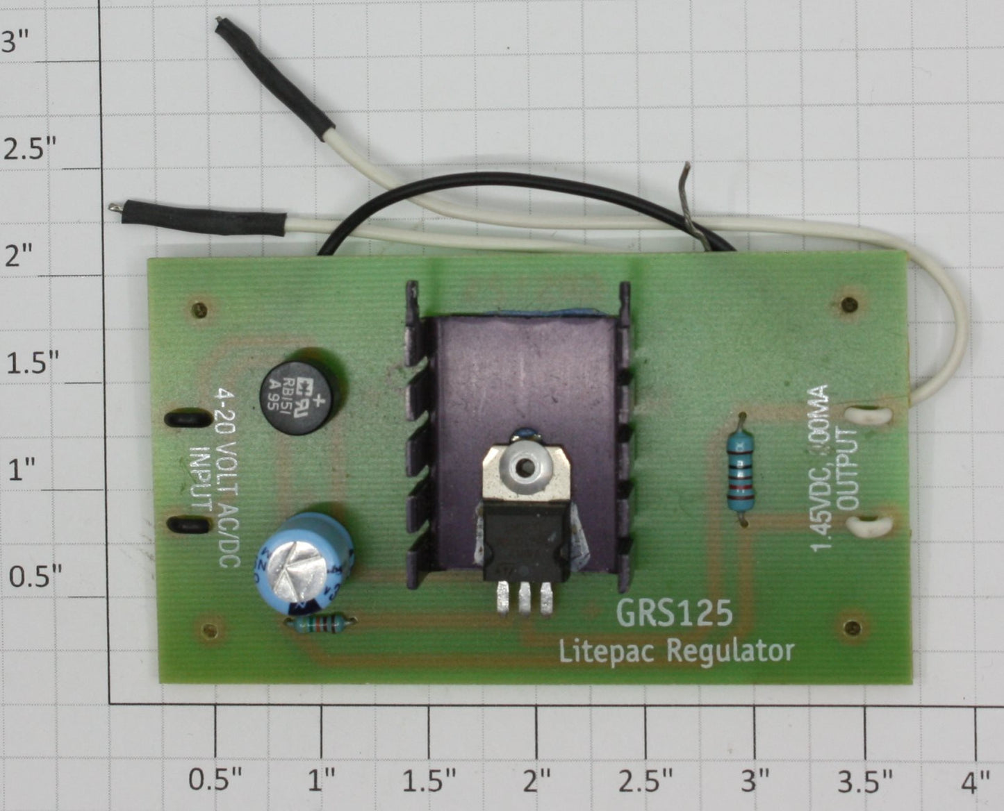 GRS 125 Litepac 4-20 VAC to 1.45 VDC Converter/Regulator