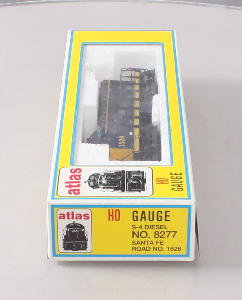 Atlas 8277 HO Scale Sante Fe S-4 Diesel Locomotive #1526