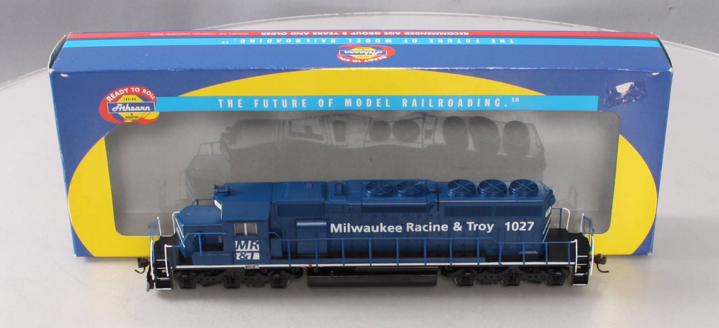 Athearn 99056 HO Scale Milwaukee Racine & Troy SD40-2 Diesel Locomotive #1027