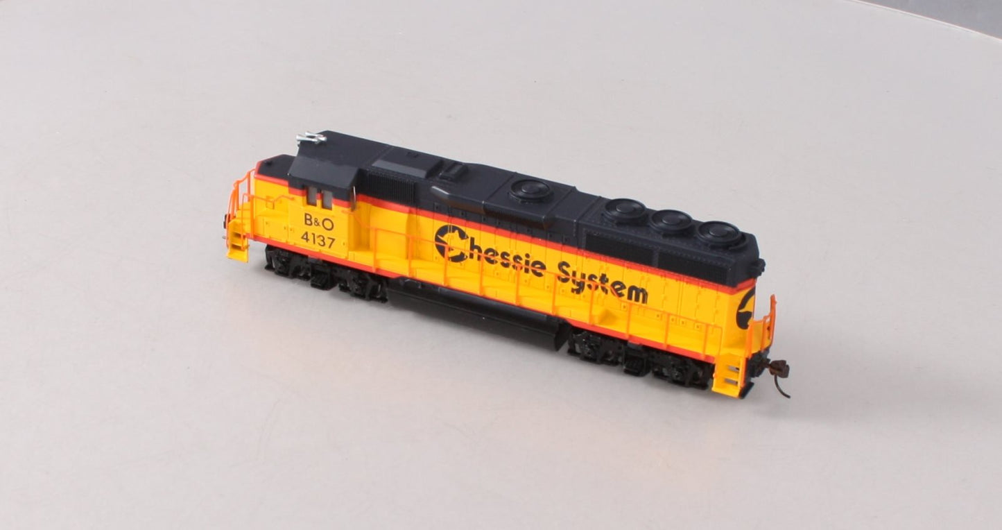 Bachmann 60309 HO Chessie EMD GP40 Diesel Locomotive w/DCC #4137