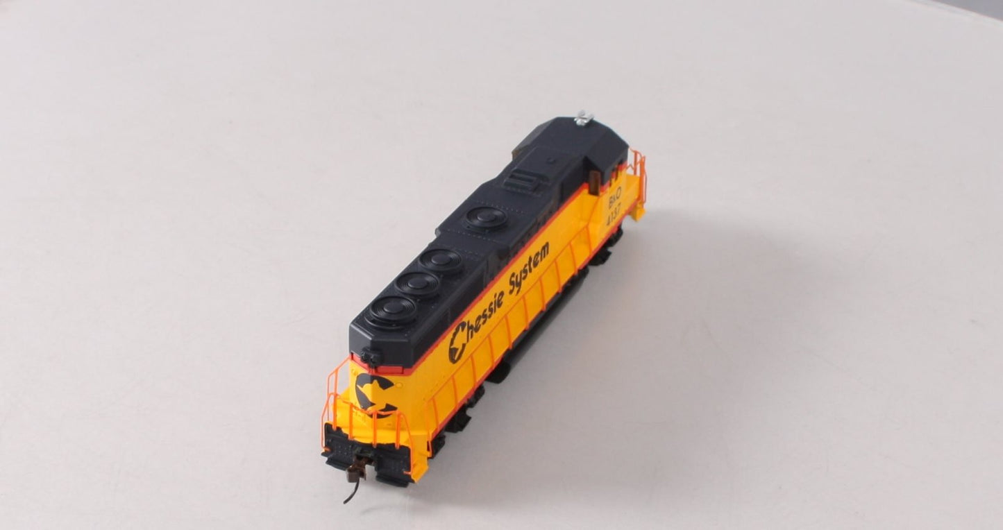 Bachmann 60309 HO Chessie EMD GP40 Diesel Locomotive w/DCC #4137