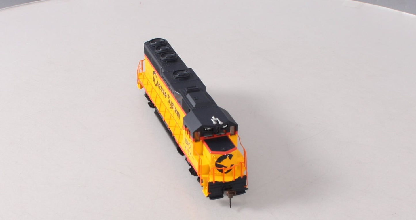 Bachmann 60309 HO Chessie EMD GP40 Diesel Locomotive w/DCC #4137