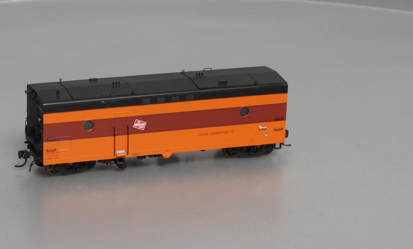Rapido Trains 107169 HO Milwaukee Road Steam Generator Car #71 (1950 Scheme)