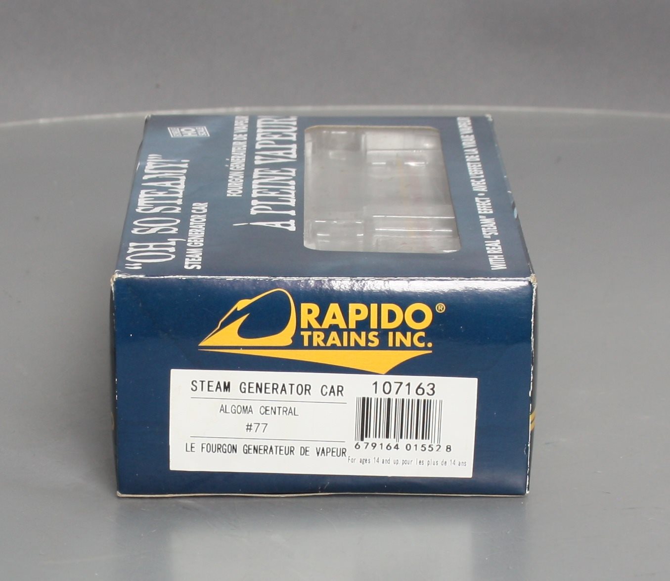 Rapido Trains 107163 HO Algoma Central Steam Generator Car #77