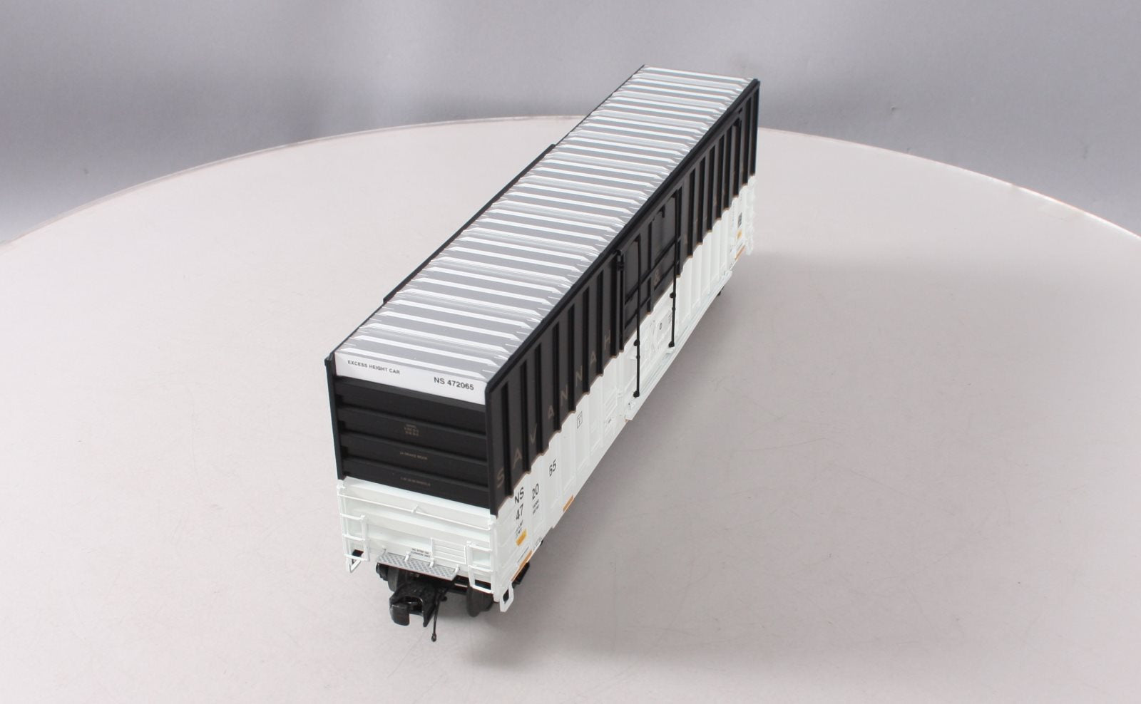 MTH 20-93598 O Gauge NS Heritage Savannah & Atlanta 50' Hi-Cube Boxcar #472065