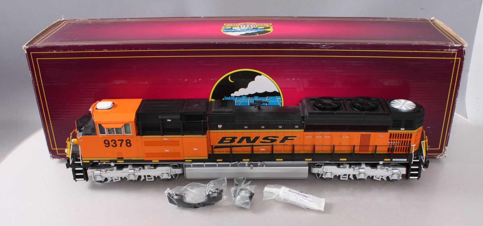 MTH 20-20426-1 BNSF EMD SD70ACe Diesel Engine w/PS 3.0 #9378 (Hi-Rail Wheels)