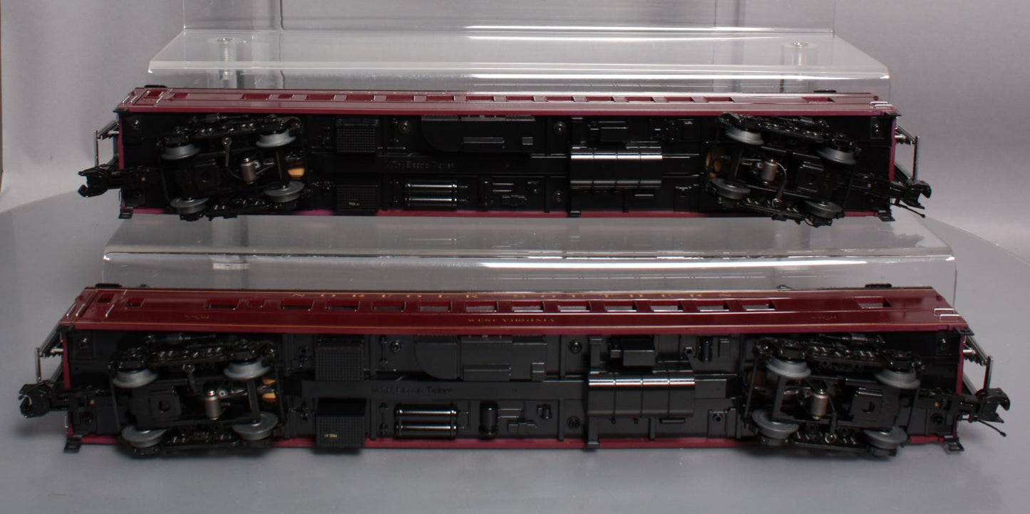 MTH 20-69265 O Norfolk Southern 70' Streamlined Coach Passenger Set (Set of 2)