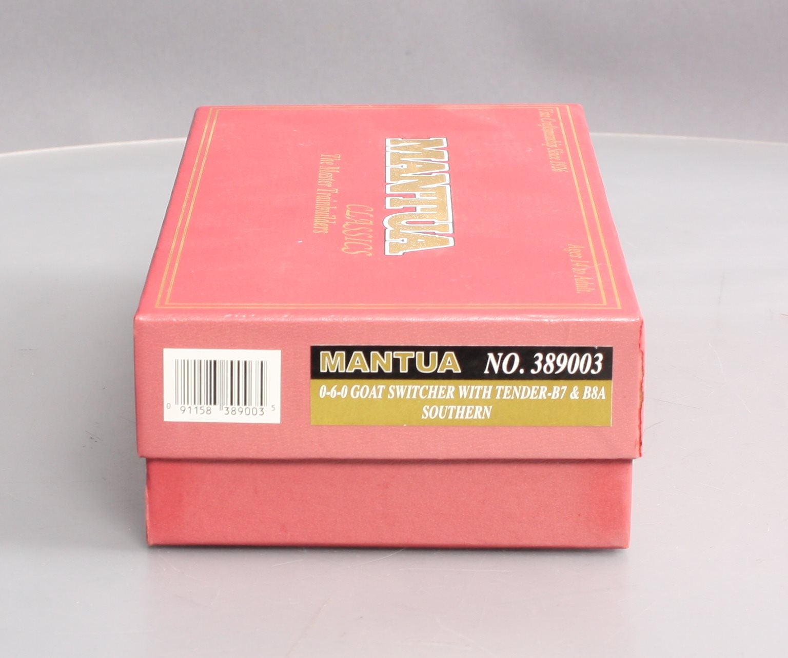 Mantua 389003 HO Scale Southern 0-6-0 Goat Steam Switcher w/Tender #1561