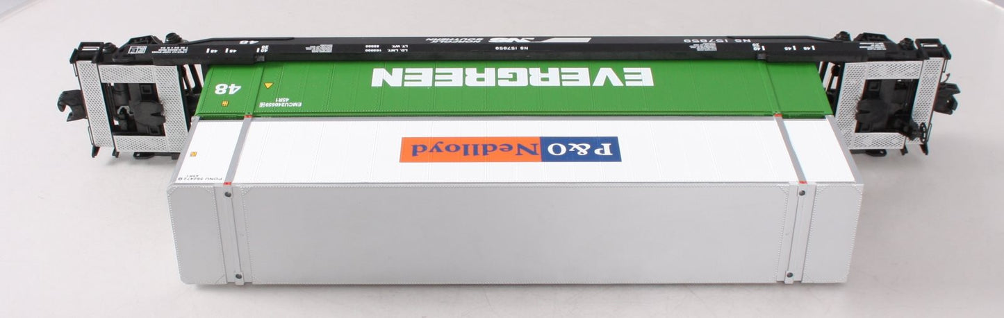 MTH 20-95110 O Gauge Norfolk Southern Husky Stack Car #157859