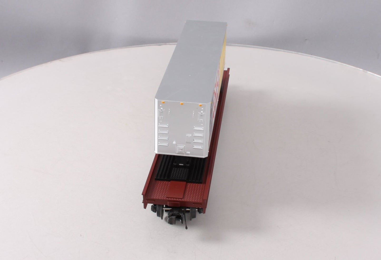 MTH 20-95422 O Union Pacific Premier Flat Car w/ 40' Trailer