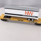 MTH 20-95421 N&W Flat Car w/ 40' Trailer