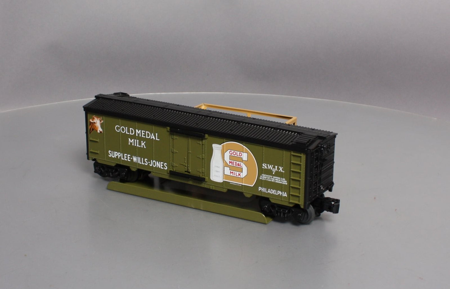 Lionel 6-83252 O Gold Medal Operating Milk Car with Platform