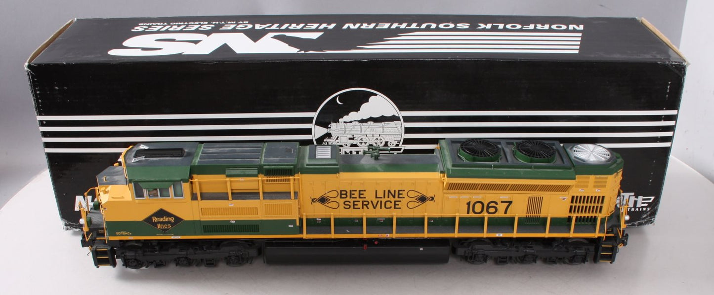 MTH 20-20271-3 Reading SD70ACe Non-Powered Diesel Engine #1067 - 3-Rail